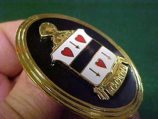 Restored Cord Hood Emblem
